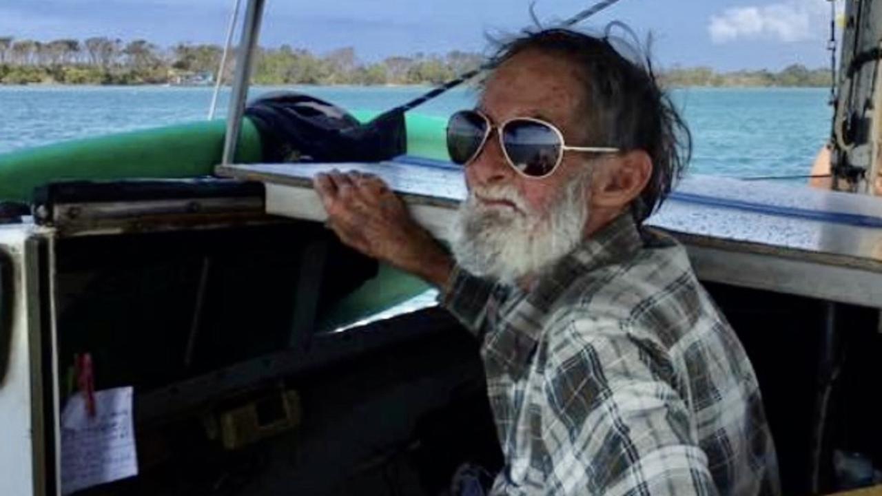 Caloundra old salt Jeff Sherwell has been remembered for his love for the ocean following his passing in February. Picture: Contributed