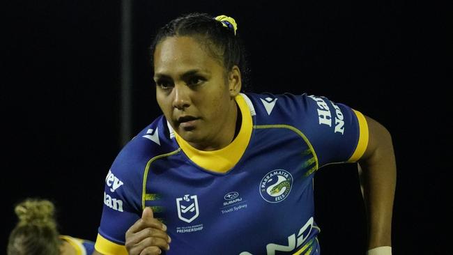 Mahalia Murphy of the Parramatta Eels NRLW team. (Pic: Parramatta Eels)