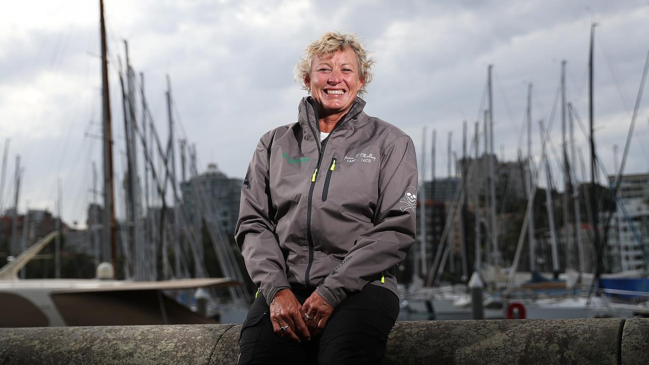 Wendy Tuck, the first woman to win a round the world race, will race to Hobart two-handed this year.