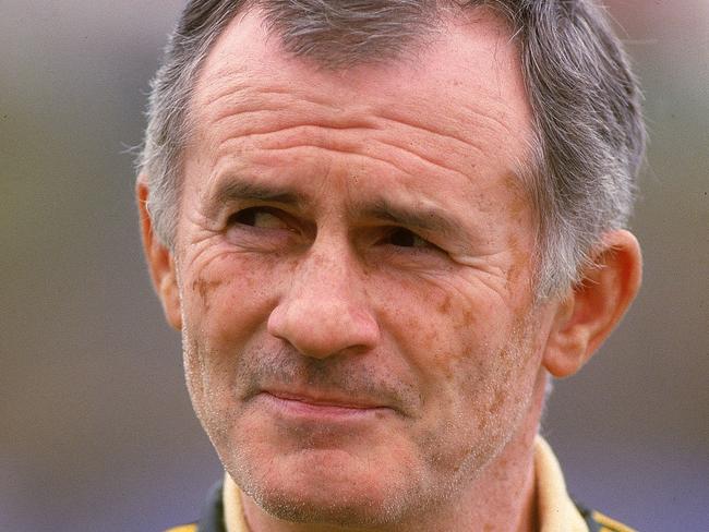 AUSTRALIA - 1980s: Frank Arok, coach of the Australian Socceroos held in Melbourne, Australia. Arok led the Socceroos from 1984 to 1990 to great success and established Australia on the world stage. (Photo by Getty Images)