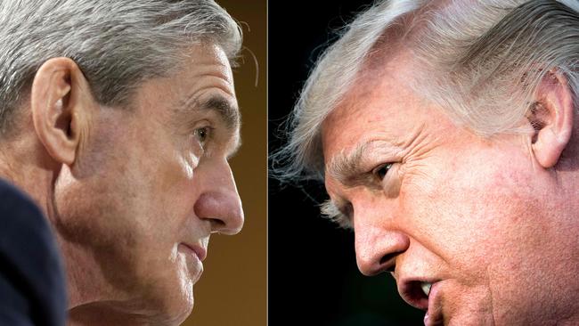 Donald trump could come up against Robert Mueller. Picture: AFP/Saul Loeb/Brendan Smialowski