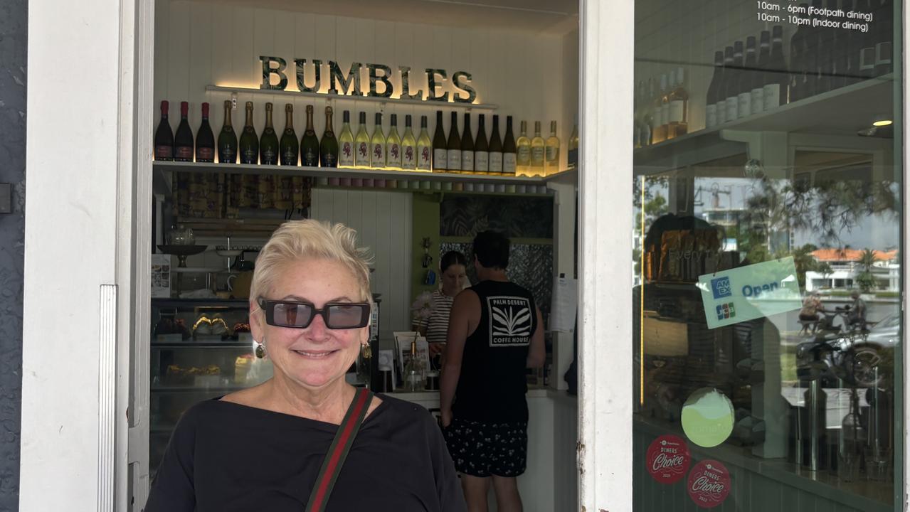 Bumbles cafe owner, Kate Madison, shared her view on Bounce, a development set to offer affordable housing on Pine Ave at Surfers Paradise. Photo: Jacklyn O’Brien.