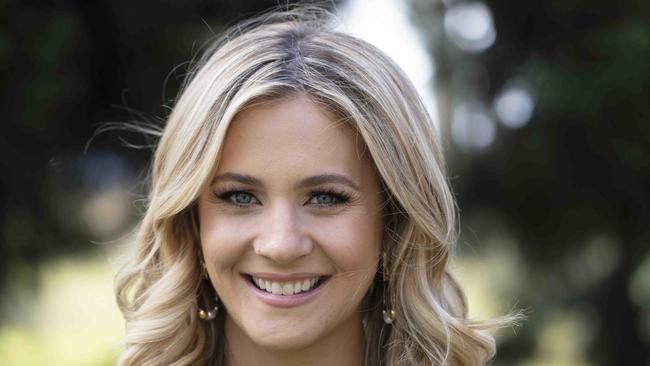 Channel 7 presenter Kendall Gilding has welcomed a baby girl. Picture: Russell Shakespeare