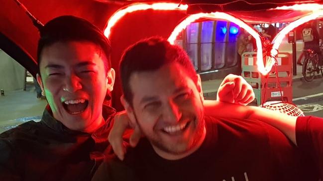 Wilson Wong (left) and Christopher 'Chris' Andraos