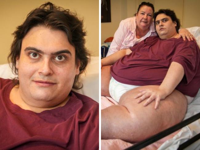 Britain’s heaviest man has died a week before his 34th birthday, his devastated mother has revealed. Picture: Ian Whittaker/The Sun