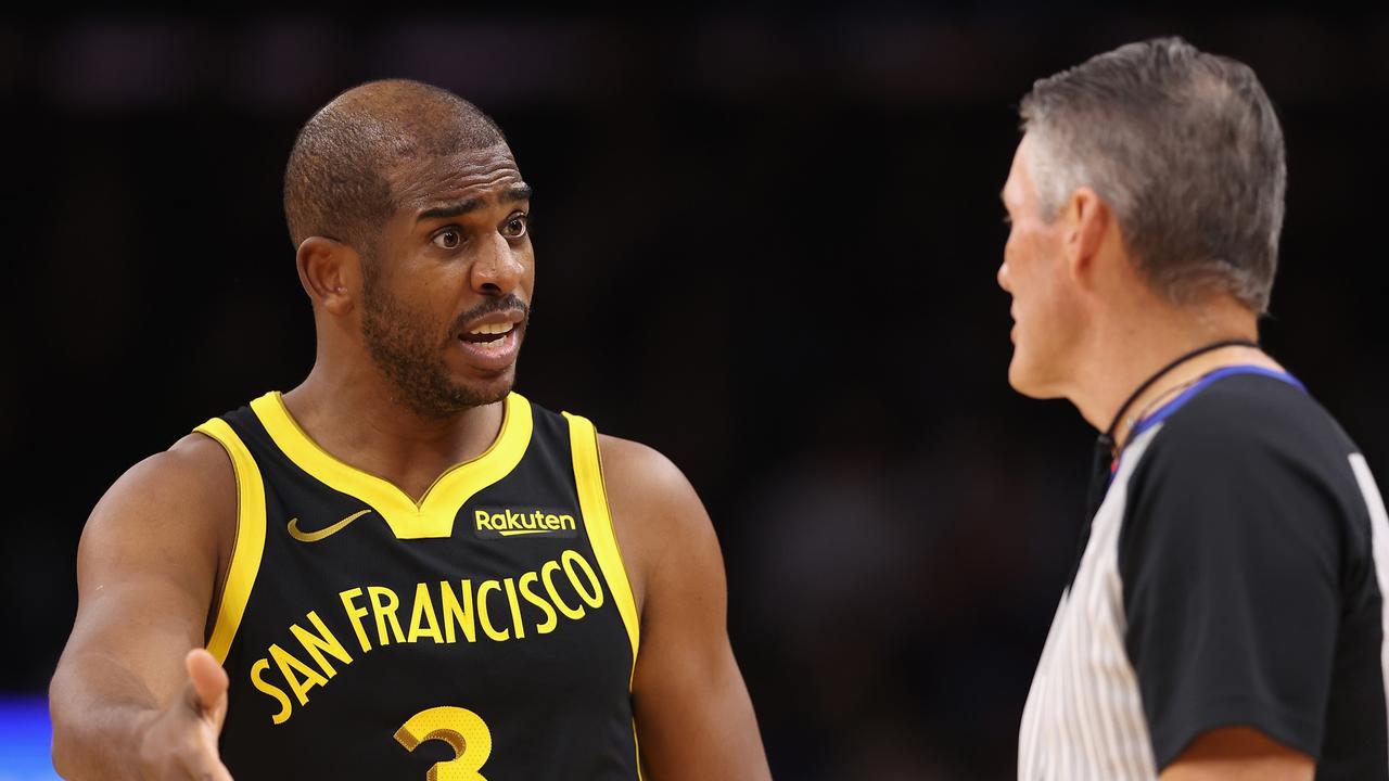 Chris Paul-Auswurf, Scott Foster, Luka Doncic passt zwischen die Beine von LeBron James, verrücktes Spiel, Punkte, Zeitplan, Ergebnisse, Golden State Warriors, Josh Green