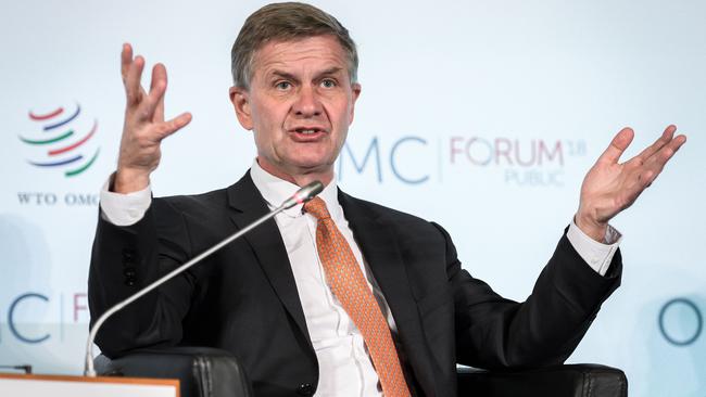 Erik Solheim has quit as head of the UN’s environmental body. Picture: AFP