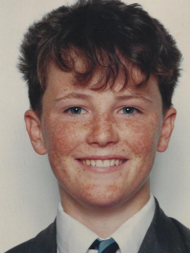 David Welsh at 15: “Some part of you stops growing”.