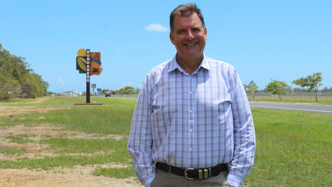 Member for Burnett Stephen Bennett.