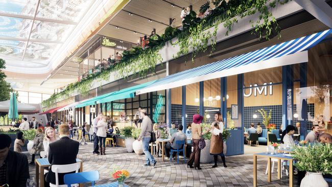 The Glen’s new dining precinct. Picture: Supplied