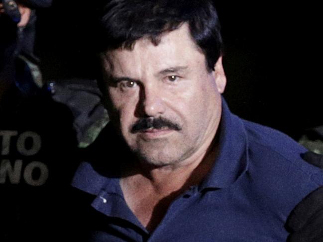 Mexican cartel boss Joaquin ‘El Chapo’ Guzman has been found guilty on all counts after smuggling at least 200 tons of cocaine into the United States. Picture: Reuters/Henry Romero