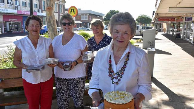 TASTY: Glenda Hacker and her team of volunteers can't wait to man the Roma Show Society cake stall. Picture: Jorja McDonnell