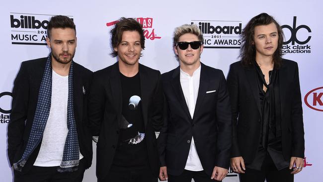 One Direction at the 2015 Billboard Music Awards after becoming a global pop storm. Picture: AFP