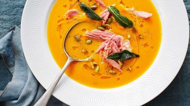 Matt Preston's pumpkin and ham soup.