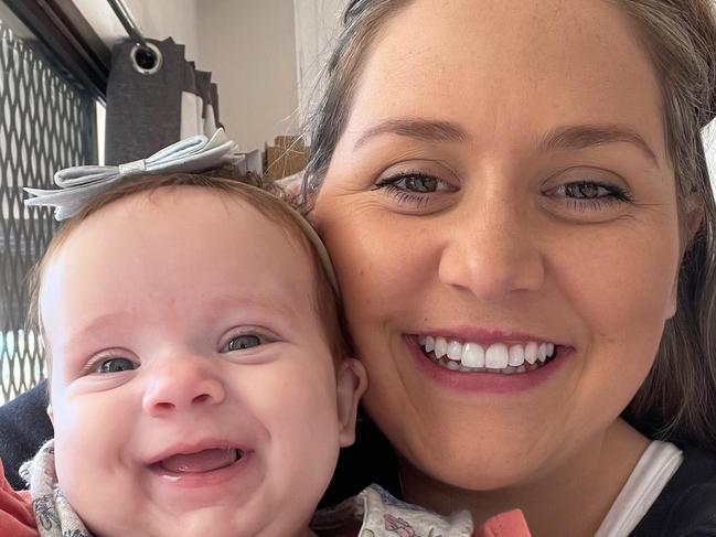 Sadie and her mum Leah Green. Photo by Leah Green