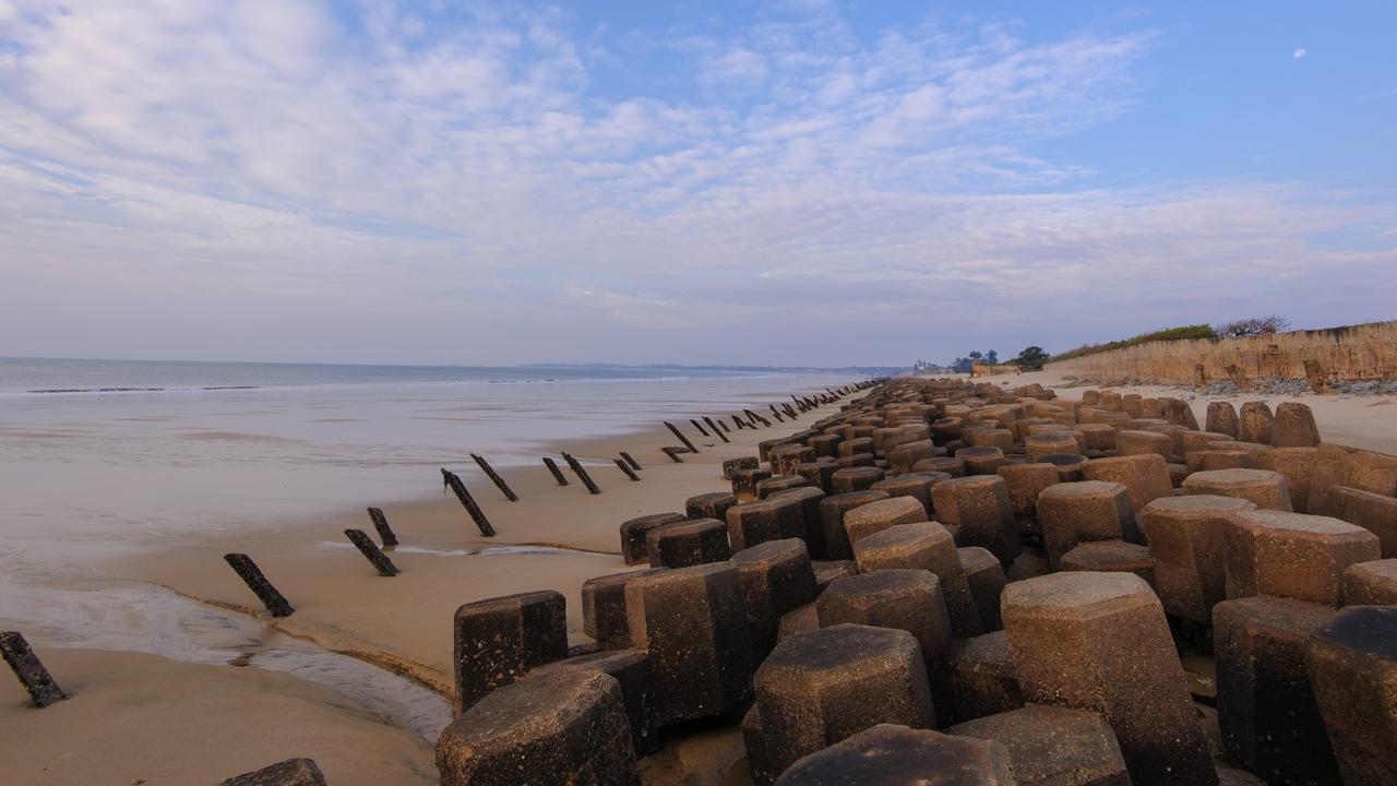 Defences line Kinmen’s coast against A possible Chinese invasion.