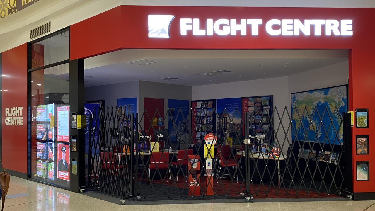 Travel stocks came under pressure, but WA’s lockdown will end as planned at midnight. Picture: NCA NewsWire/Rebecca Le May