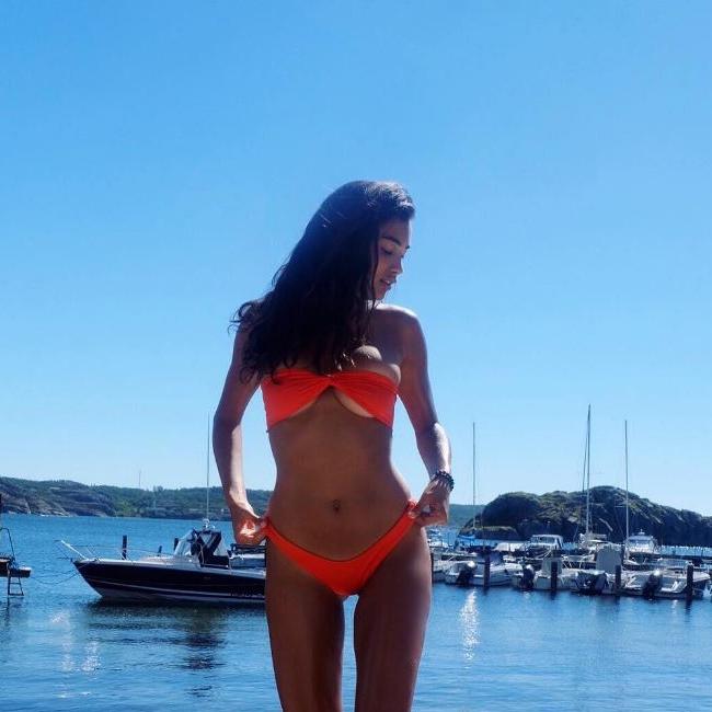 Kelly Gale in Croatia, 