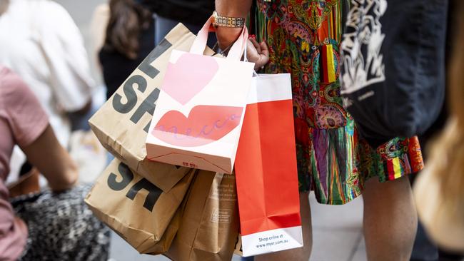 Markets will be watching to see whether tax cuts are working to lift consumption. Picture: Monique Harmer