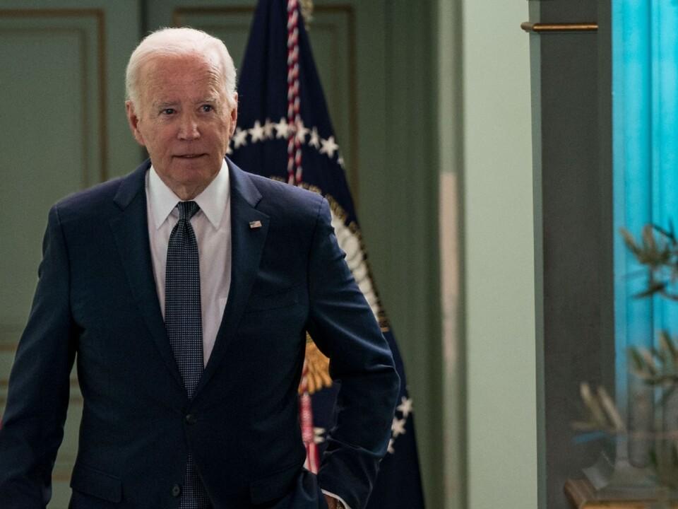 ‘Keep walking, Joe’: Antony Blinken winces as Biden responds to dictator question