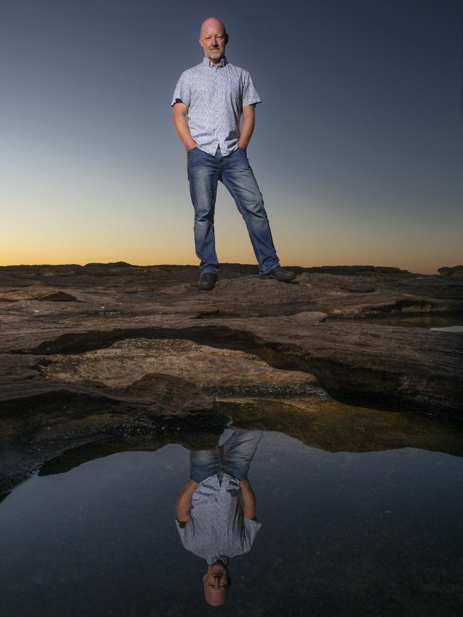 Author Malcolm Knox. Picture: Patrick Cummins