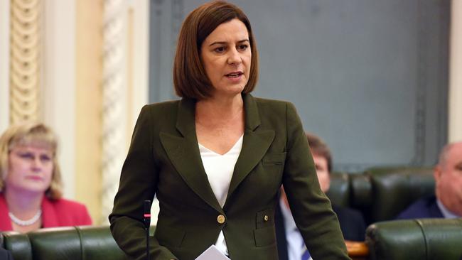 LNP leader Deb Frecklington also has a plan for the M1 – build another one.