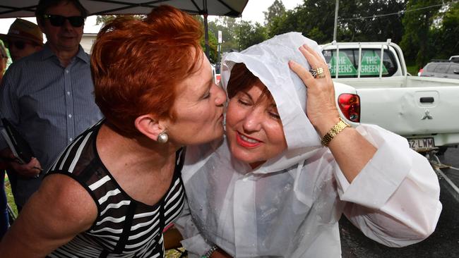 Senator Pauline Hanson and Bundamba MP Jo-Ann Miller.