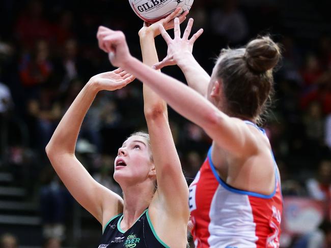 Defender Sarah Klau was MVP in the Swifts win over West Coast Fever.