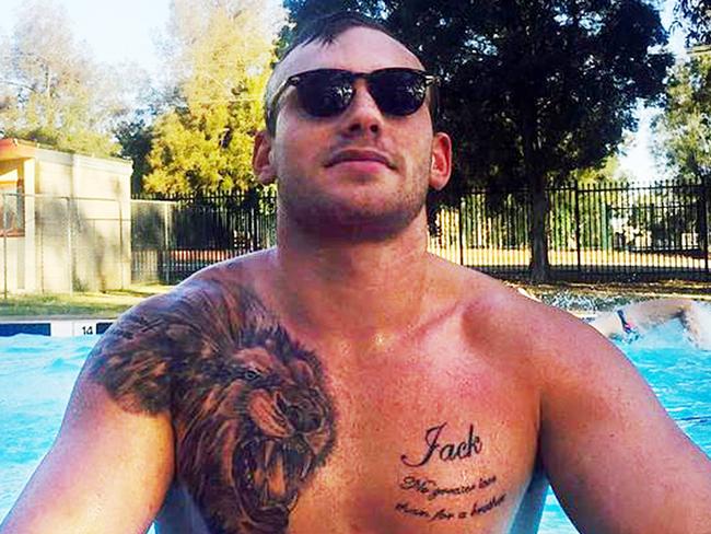 Former Wests Tigers NRL player Matthew Lodge has avoided jail time. Picture: Instagram