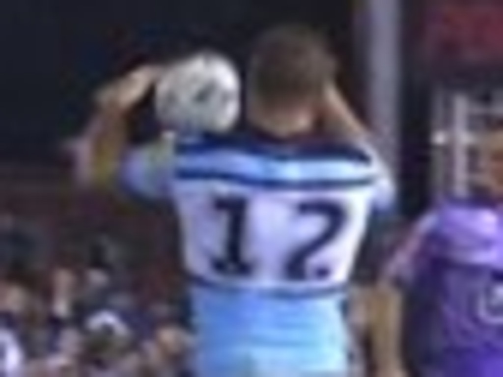 Wade Graham handled the ball in the lead-up to Cronulla's match-winning try.