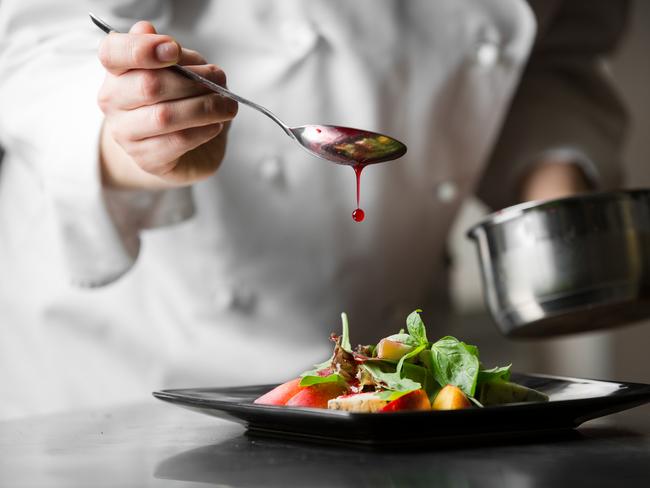 restaurant chef cooking food prep