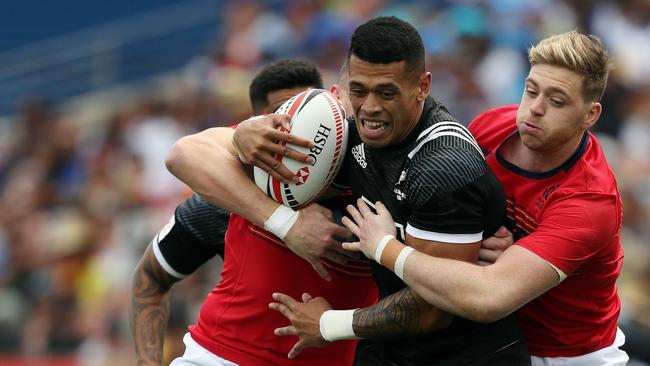 The Warriors have released Etene Nanai-Seturo from the final two years of his contract following his recent appearances for the New Zealand Sevens rugby team. Photo: Michael Bradley