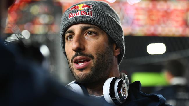 Daniel Ricciardo at last weekend’s Las Vegas F1 grand prix. (Photo: Rudy Carezzevoli/Getty Images.)