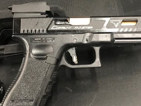 A 27-year-old Tweed Heads man was arrested on Friday after officers allegedly found, three operational gel blaster hand guns, a large amount of firearms parts, a canister of Oleoresin Capsicum spray, a mobile phone containing significant communications relating to drug supply, 14 Suboxone Strips and a laser pointer.