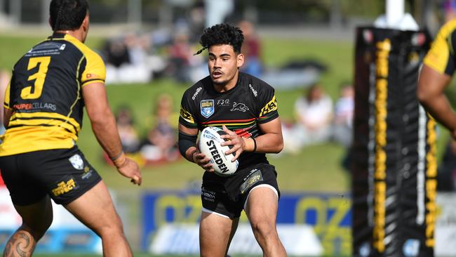 Younger brother of first-grade Panther Tyrone May, Taylan looks certain to play first-grade in the not too distant future. Picture: NRL Photos.