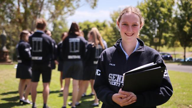 Chloe Mackenzie, Tenison Woods College 2020 dux. Picture: Tenison Woods College. Pic: Supplied