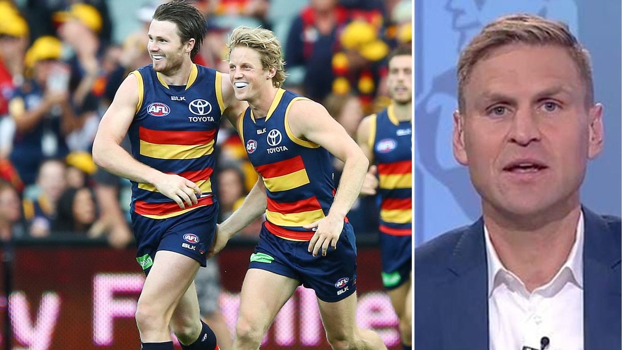 Rory Sloane has stood up for Patrick Dangerfield in the wake of criticism from Kane Cornes.