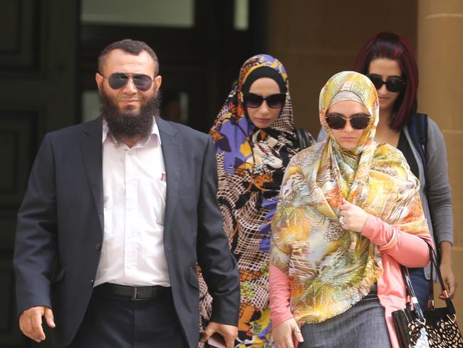 The family of Sulayman Khalid at a previous court hearing.