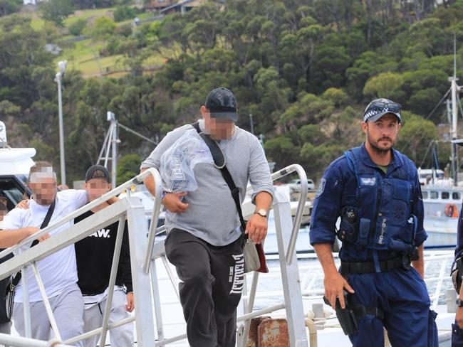 As many as 26 members of one family have disembarked from the ship.