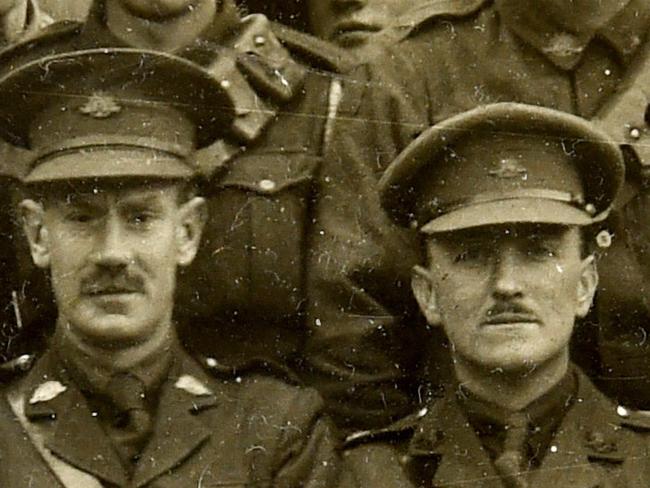 Members of the Australian 13th Field Artillery Brigade photographed at Sains du Nord in France on February 21, 1919 by official war photographer Cyril Jackson. A campaign is under way to identify the 178 soldiers in the photo.