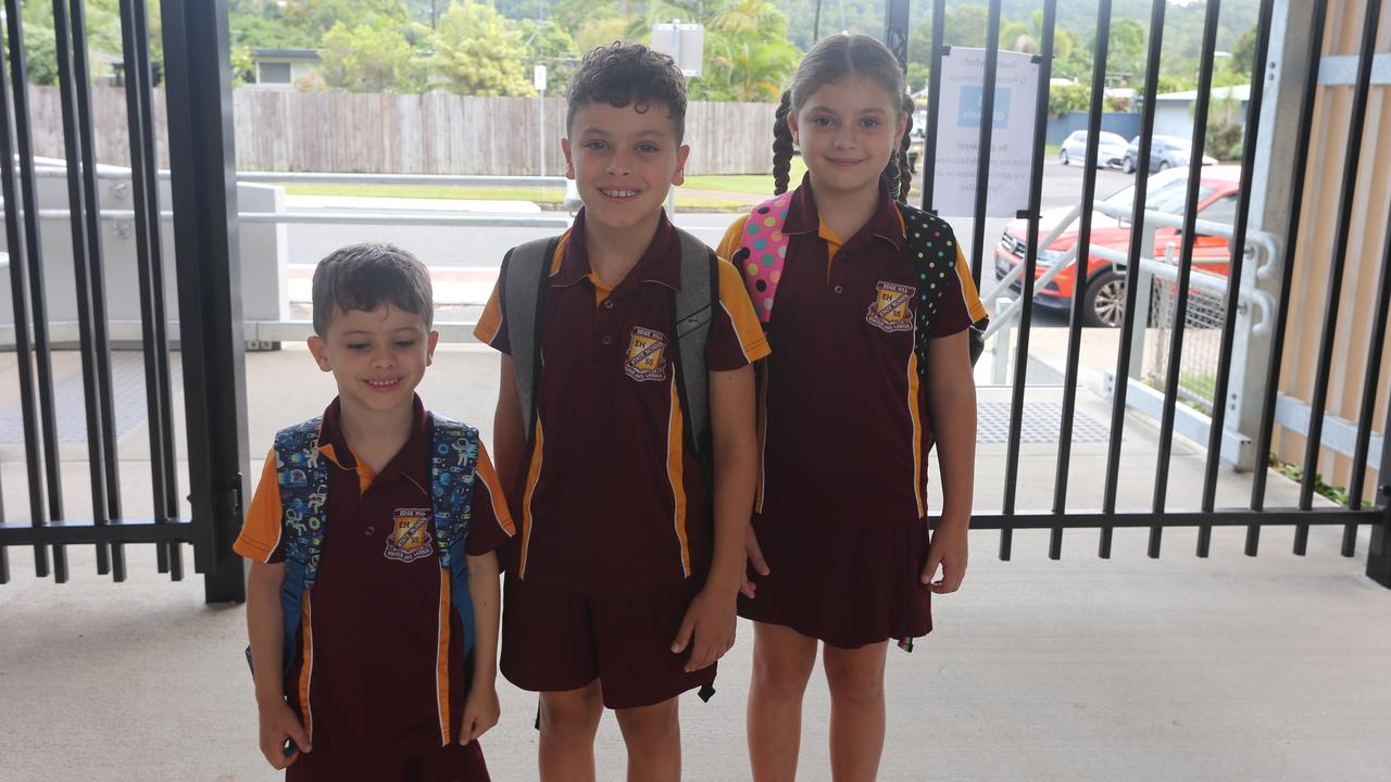 Edge Hill State School, Parramatta Park State School first day of ...