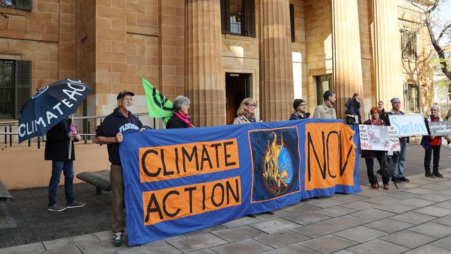 Mr Gallagher says climate activists who target Santos look at life through privilege. Picture: NCA NewsWire / David Mariuz