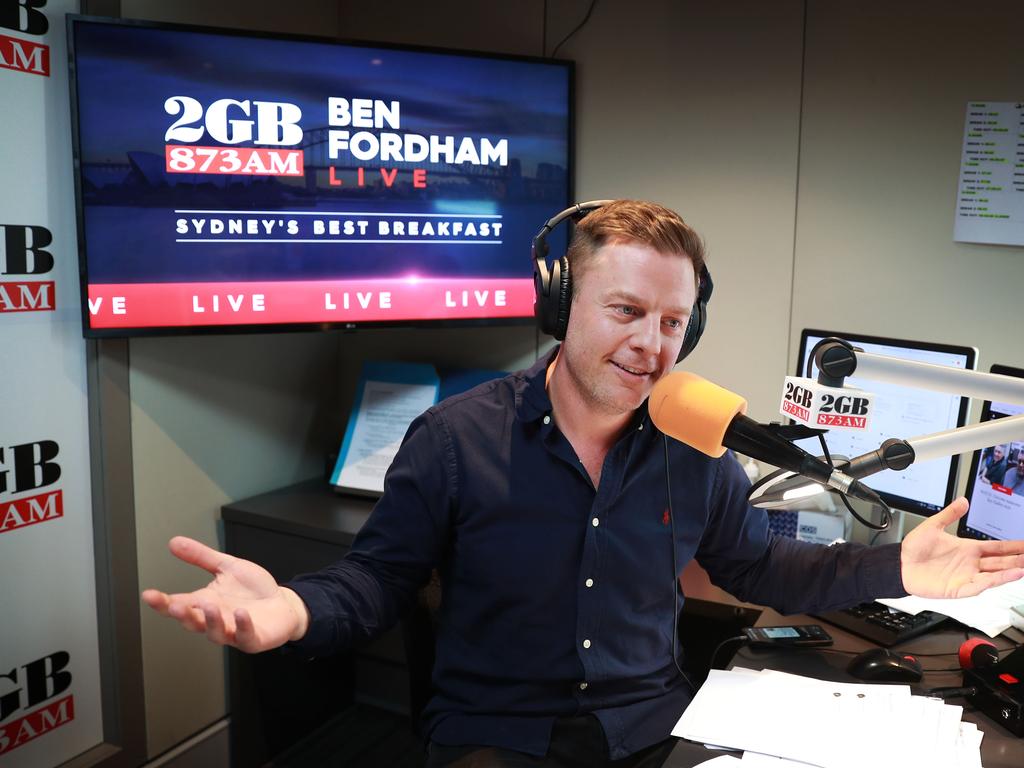 Ben Fordham has pushed for a return to offices. Picture: John Feder/The Australian