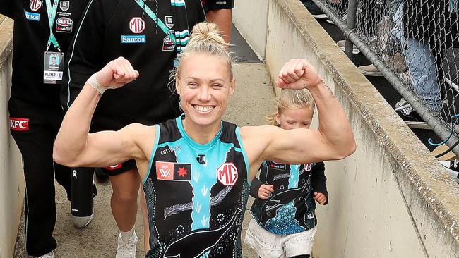 Erin Phillips is a superstar. Photo by Sarah Reed/AFL Photos via Getty Images