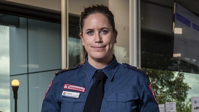 Director Operational Triage Services Lindsay Mackay introduced the mental health program in Ambulance Victoria. Picture: Jake Nowakowski.