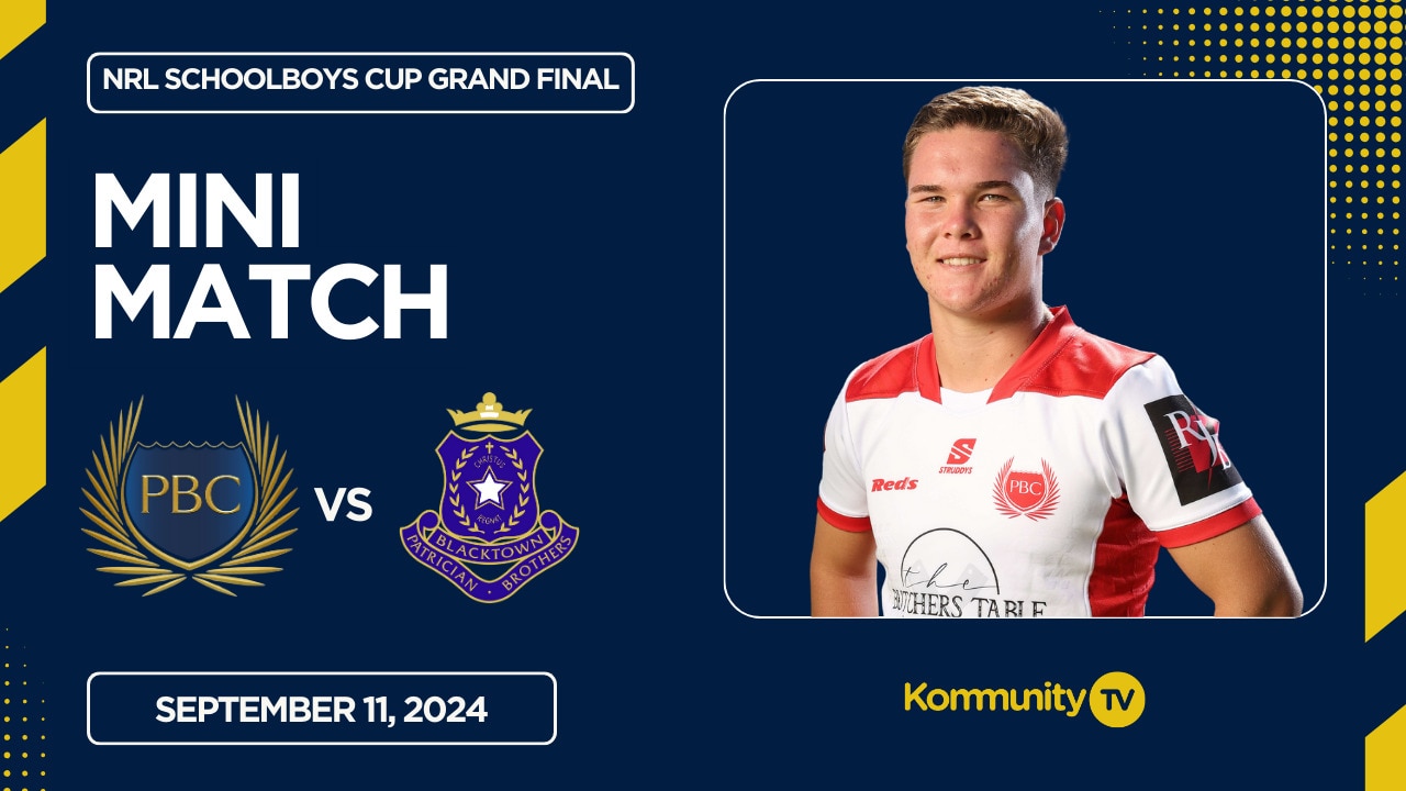 KTV Mini Match: Palm Beach Currumbin v Patrician Brothers Blacktown - NRL Schoolboys Cup National Final