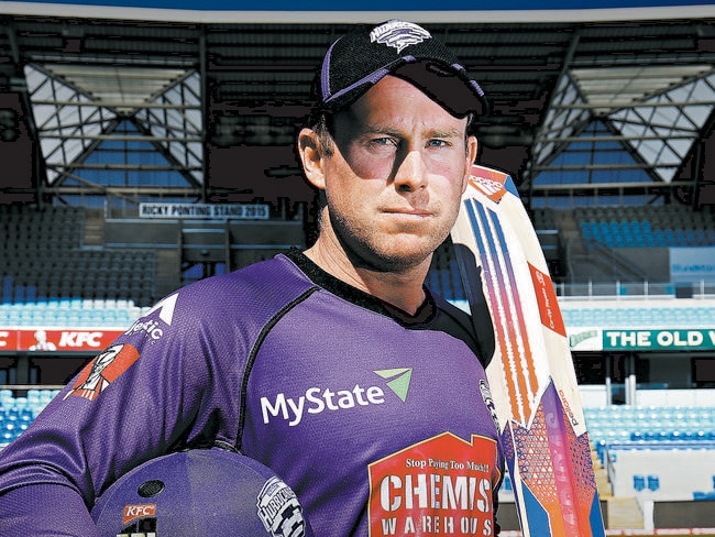 Hurricanes' Ben Dunk at Blundstone Arena ready to take on the Scorchers. Picture: SAM ROSEWARNE