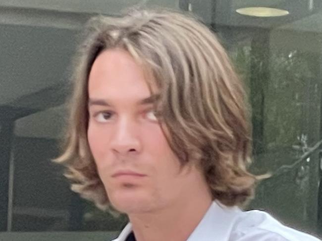 A young man has been jailed after he deliberately accessed the dark web to view child abuse material before investigators discovered the files in his trash folder, a court has heard.Kyle Cornish, 22, was sentenced in Sutherland Local Court on Tuesday after he pleaded guilty to possessing child abuse material, two counts of assault causing actual bodily harm and common assault. Picture: Ashleigh Tullis