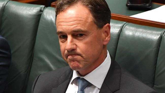 Minister for Health Greg Hunt wants the NT Government to step down. (AAP IMAGE/MICK TSIKAS)