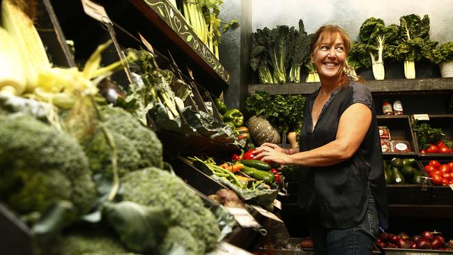 Caroline Attwooll was one of the pioneers of the organic food movement that has become a staple of life in Bondi. Picture: John Appleyard